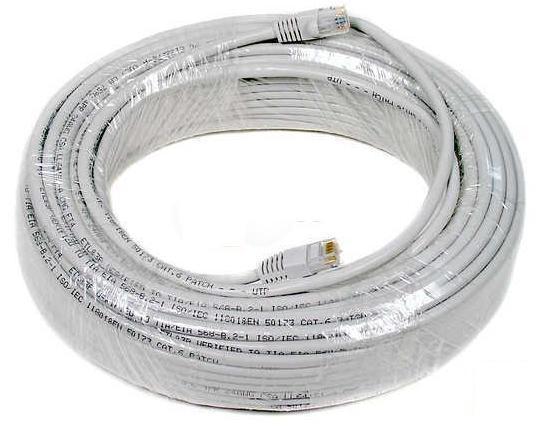 Fuji Labs CC6-B100G 100 ft. Cat 6 Gray Network Cable